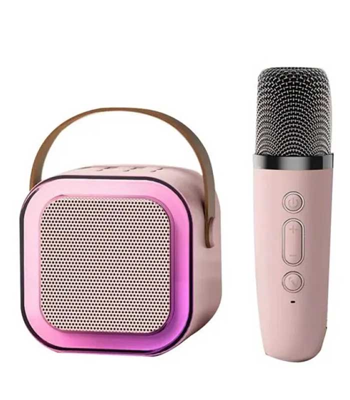 K12-Portable-Karaoke-Bluetooth-Speaker-With-Microphone-1